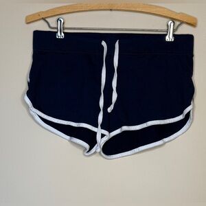 Ambiance Dark Blue Shorts with White Edging